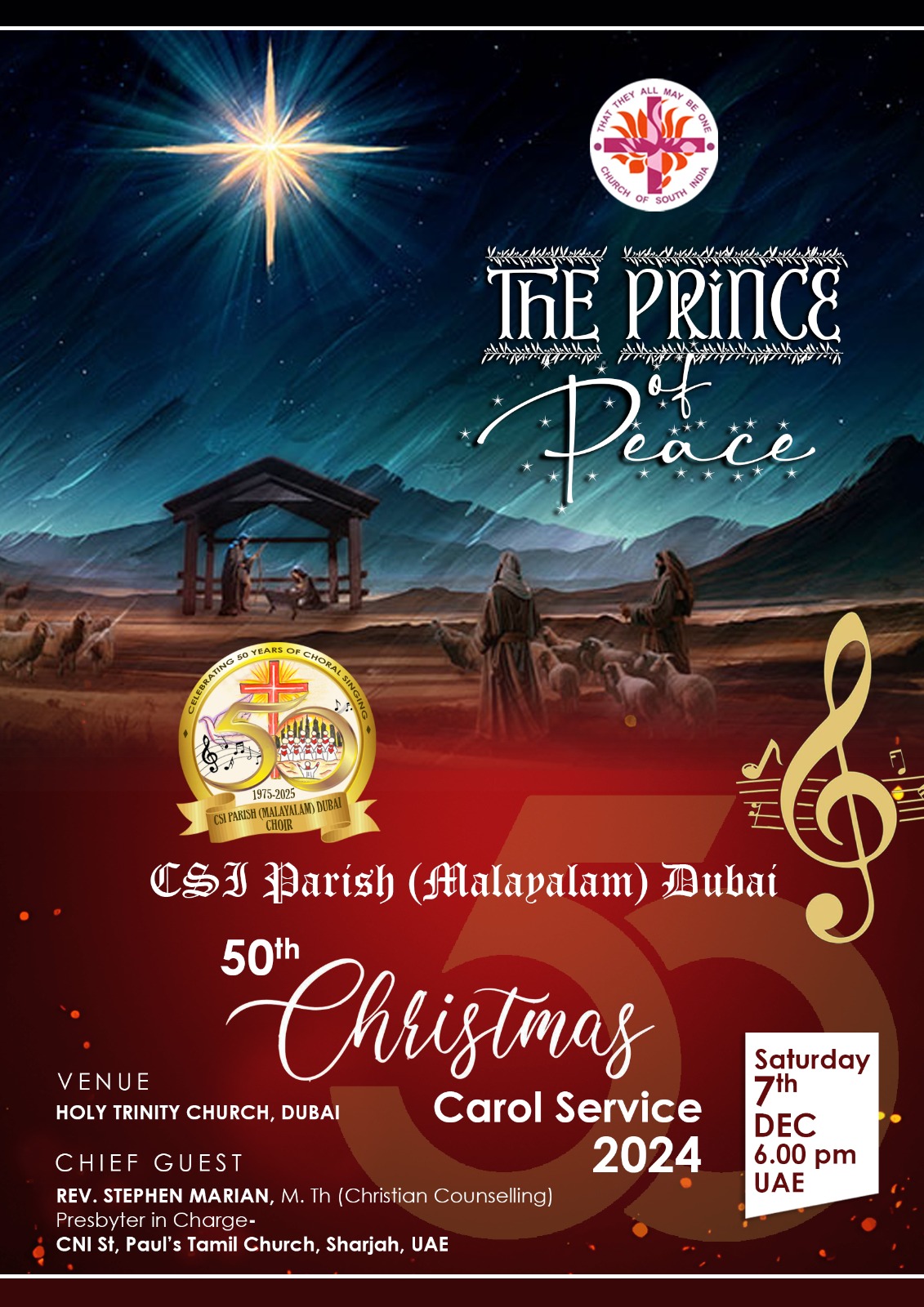 Christmas Carol Service 2024
